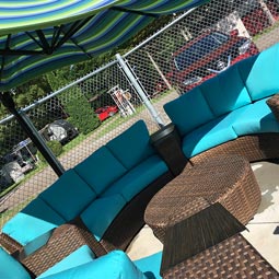 Mobilier piscine adulte